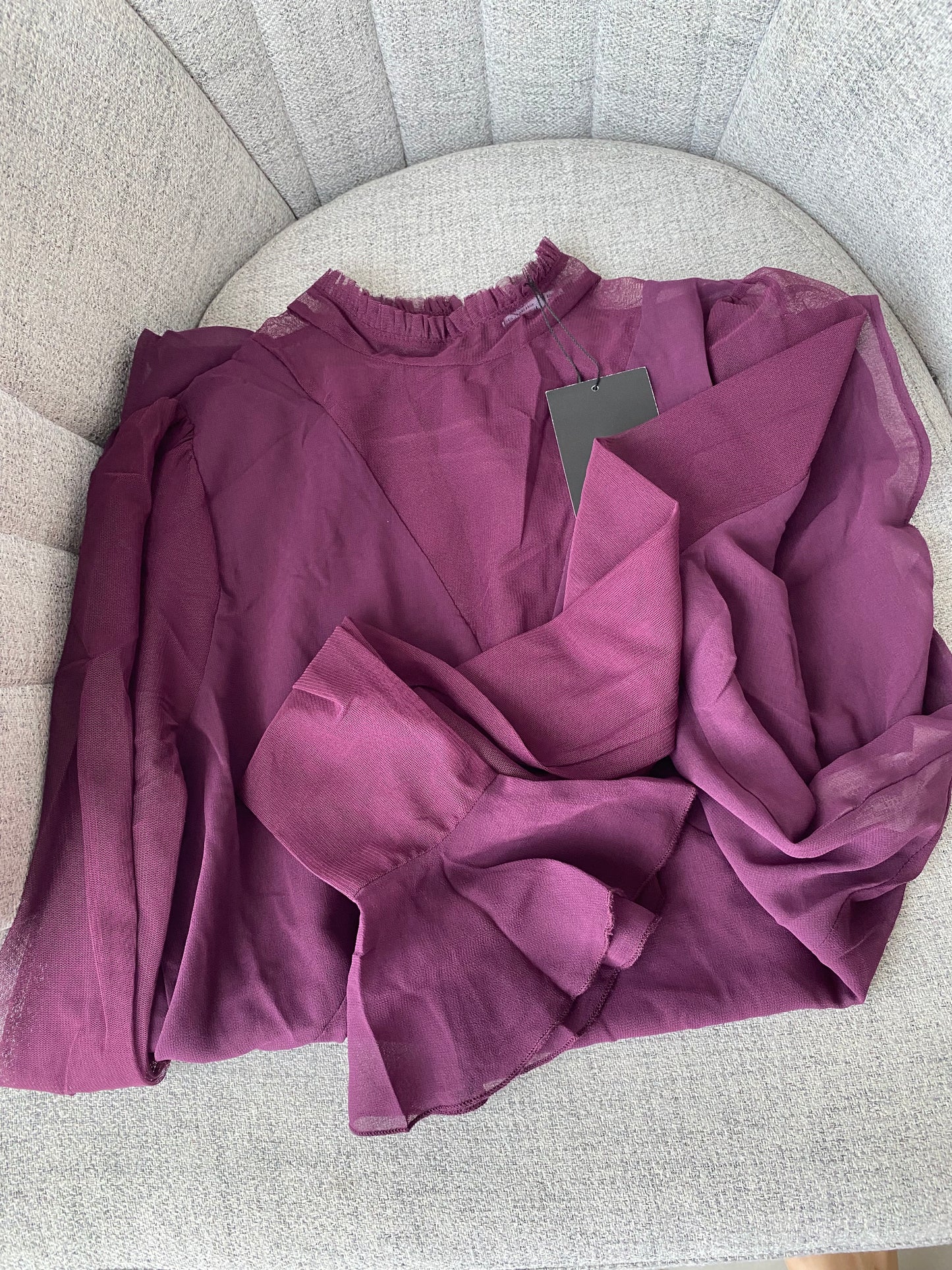 Zara see through dress | M