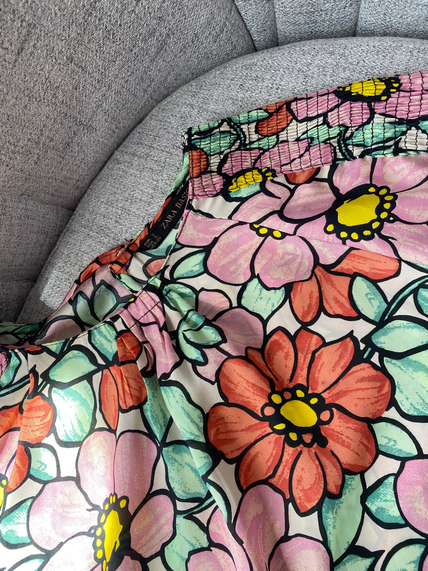 Zara silk top | S