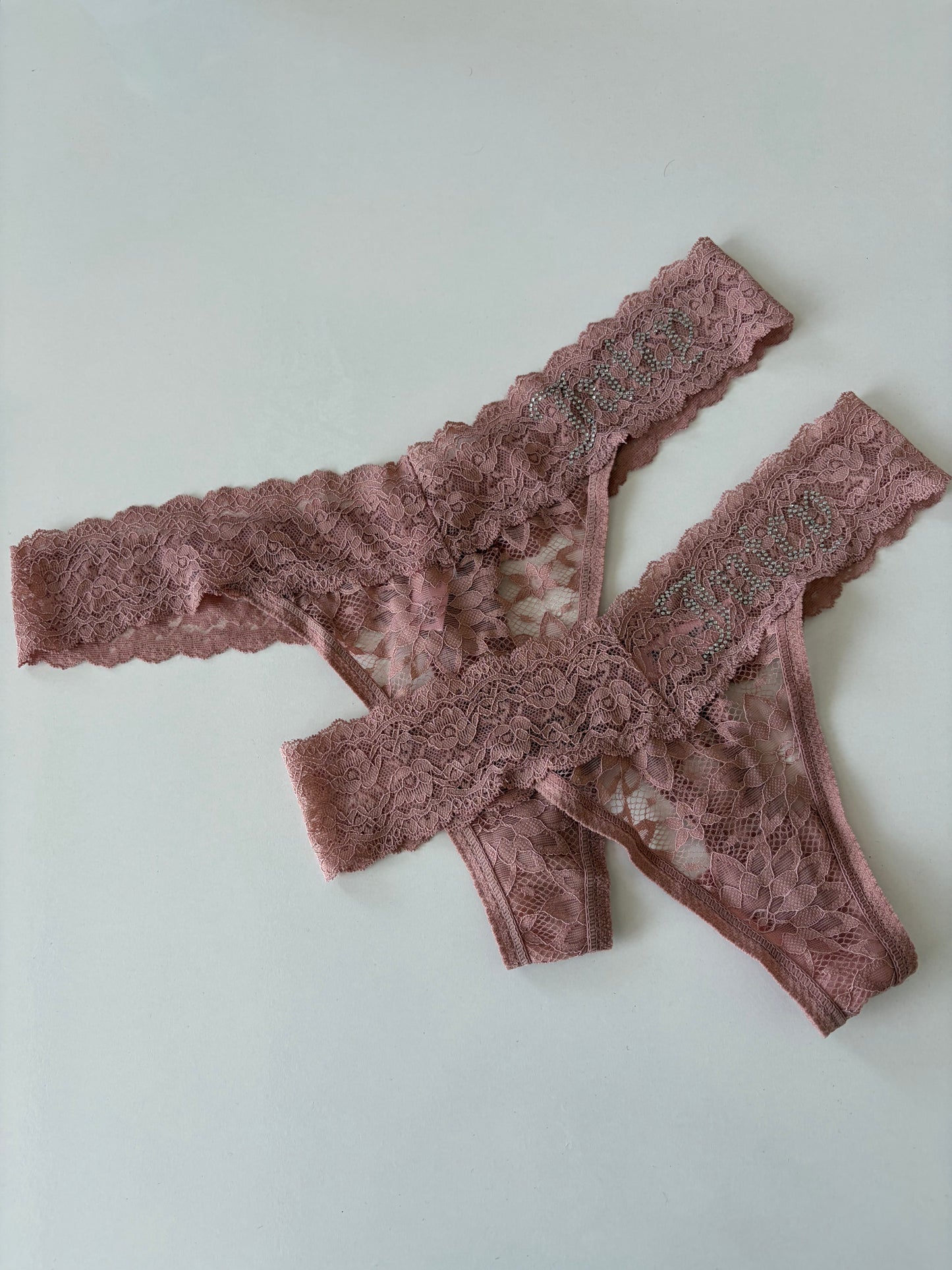Juicy couture lace thong