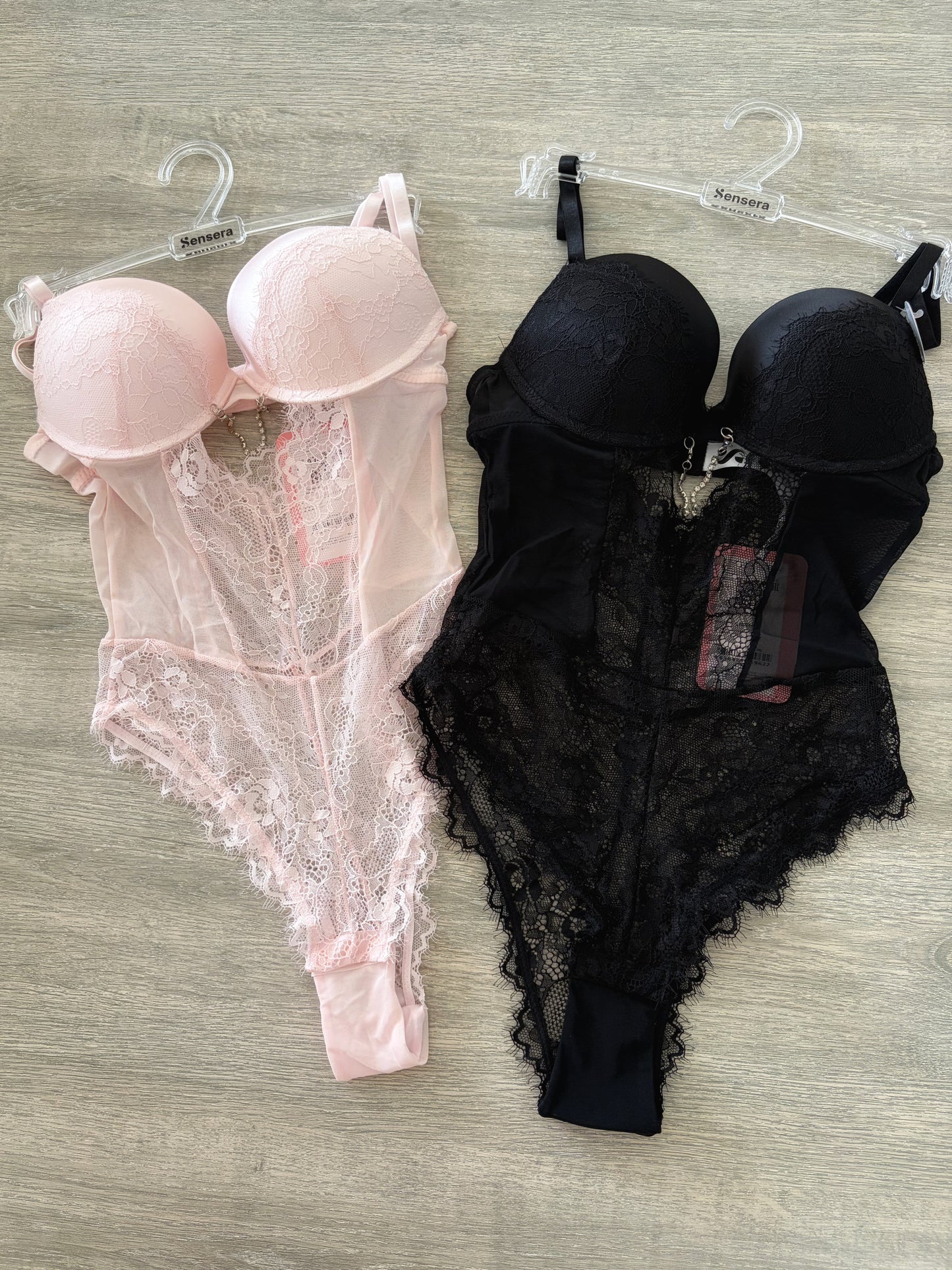 Sensera push up lace bodysuit