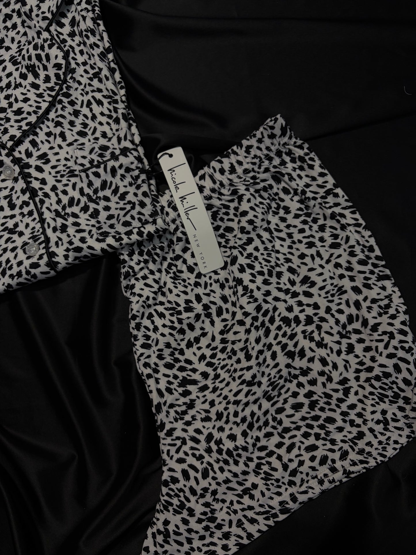 Nicole miller cotton PJ set | M