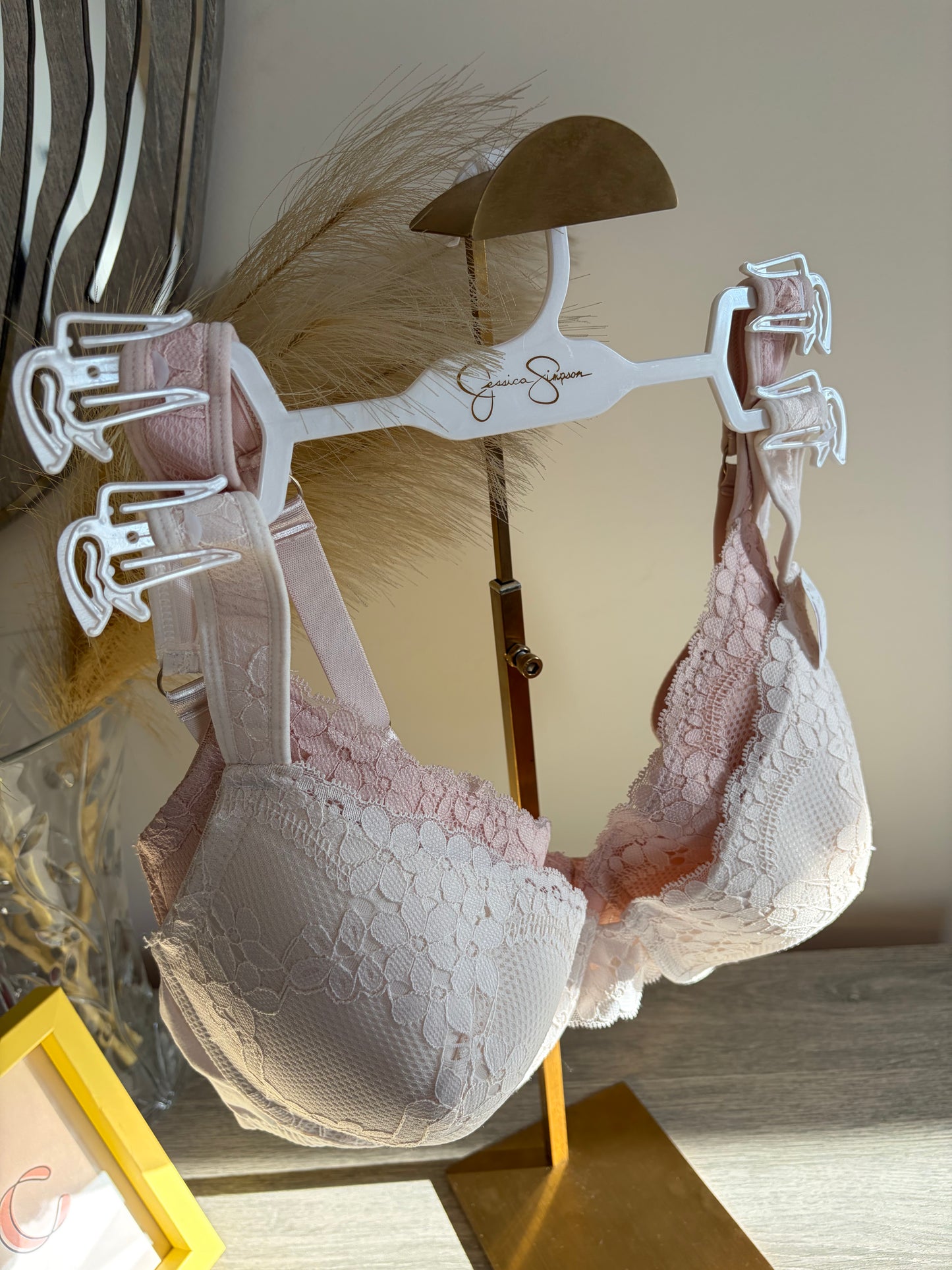 Jessica Simpson pack of 2 feminine bras