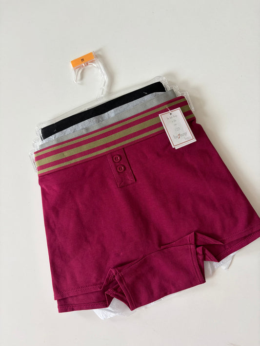 Live2lounge pack of 3 cotton boyshorts