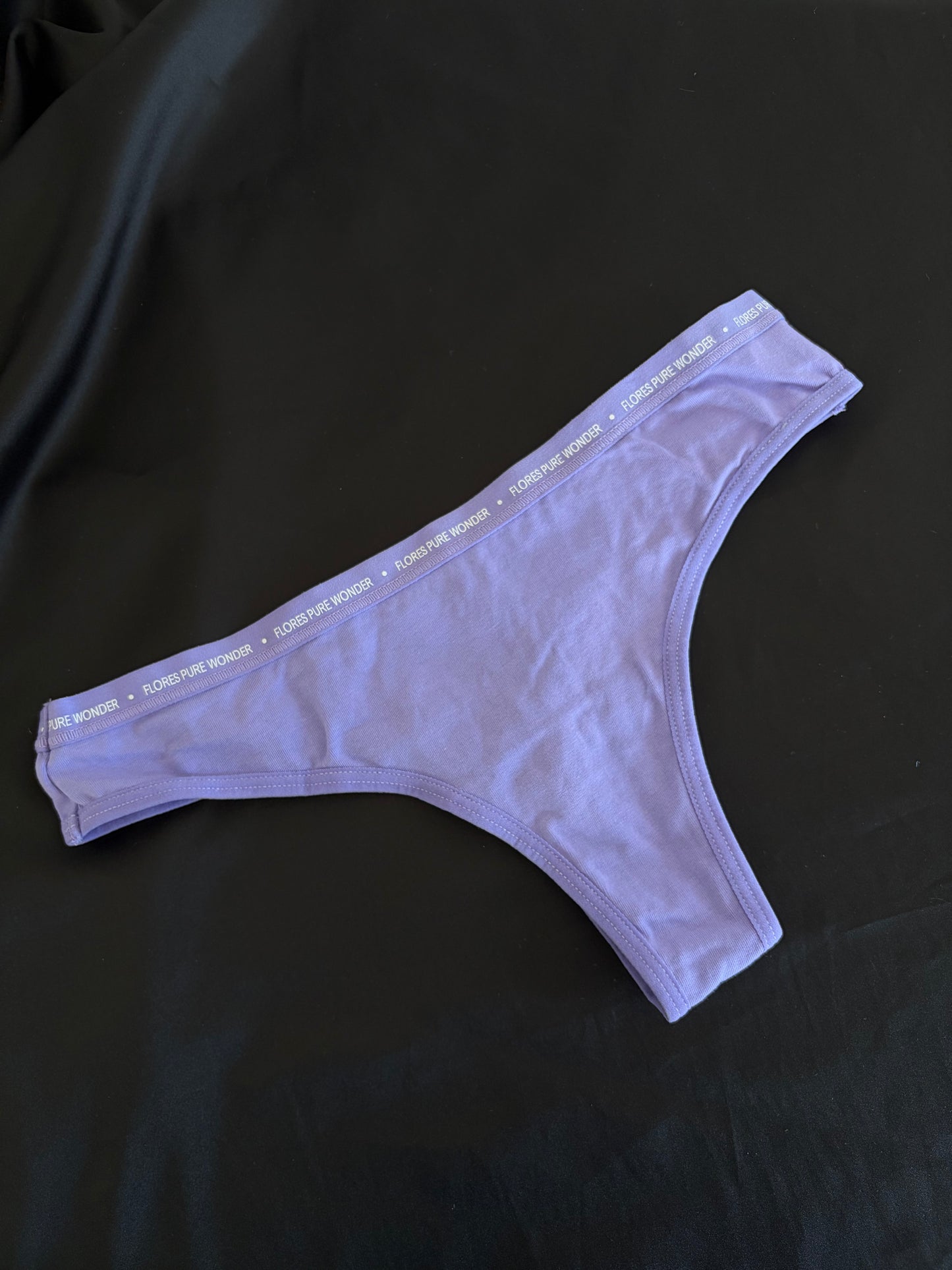 Flores cotton thong | S