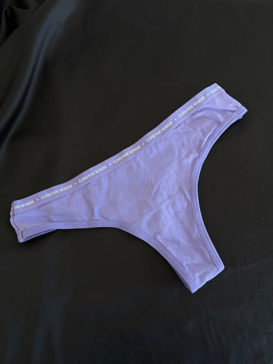 Flores cotton thong | S