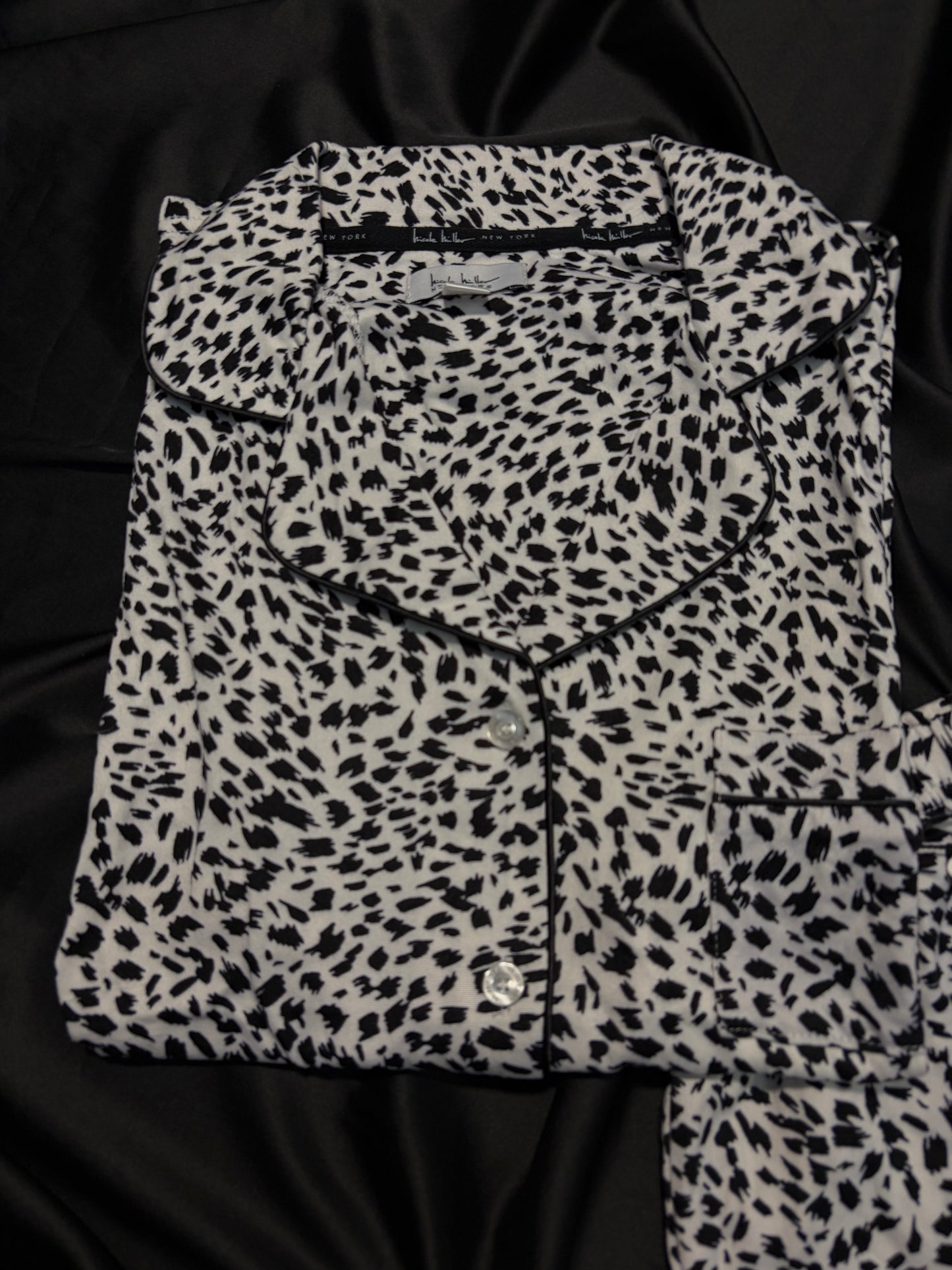 Nicole miller cotton PJ set | M