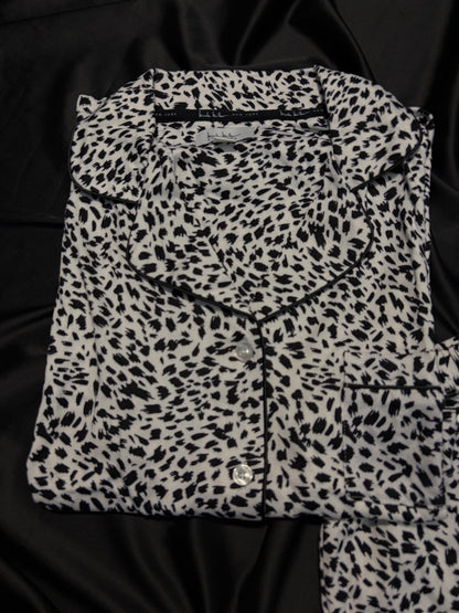 Nicole miller cotton PJ set | M