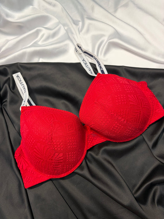 Nautica red lace bra| 38/85 C