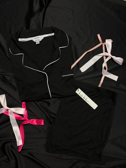 Nicole miller ribbed cotton PJ set | XL