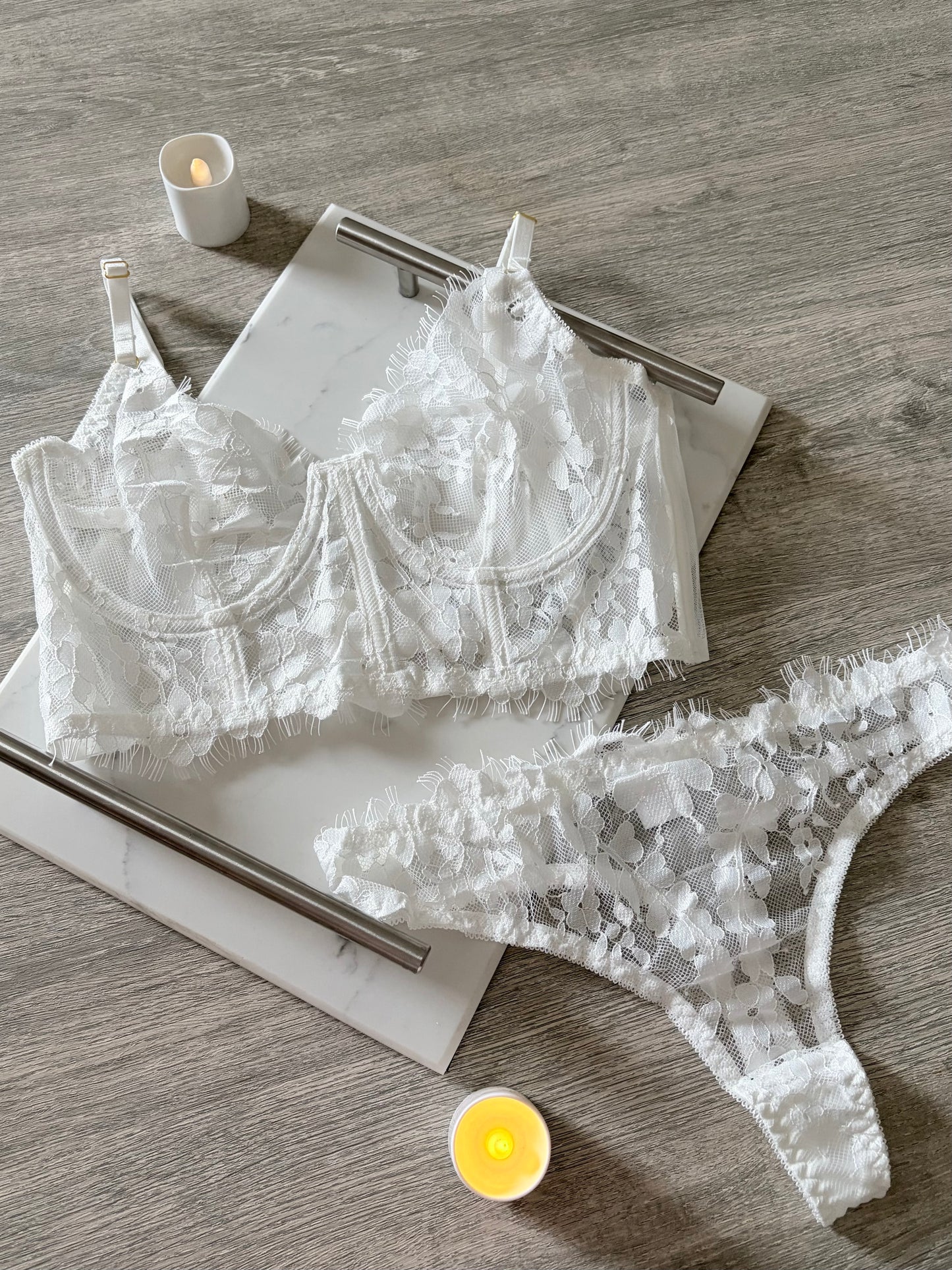 White Lace lingerie set