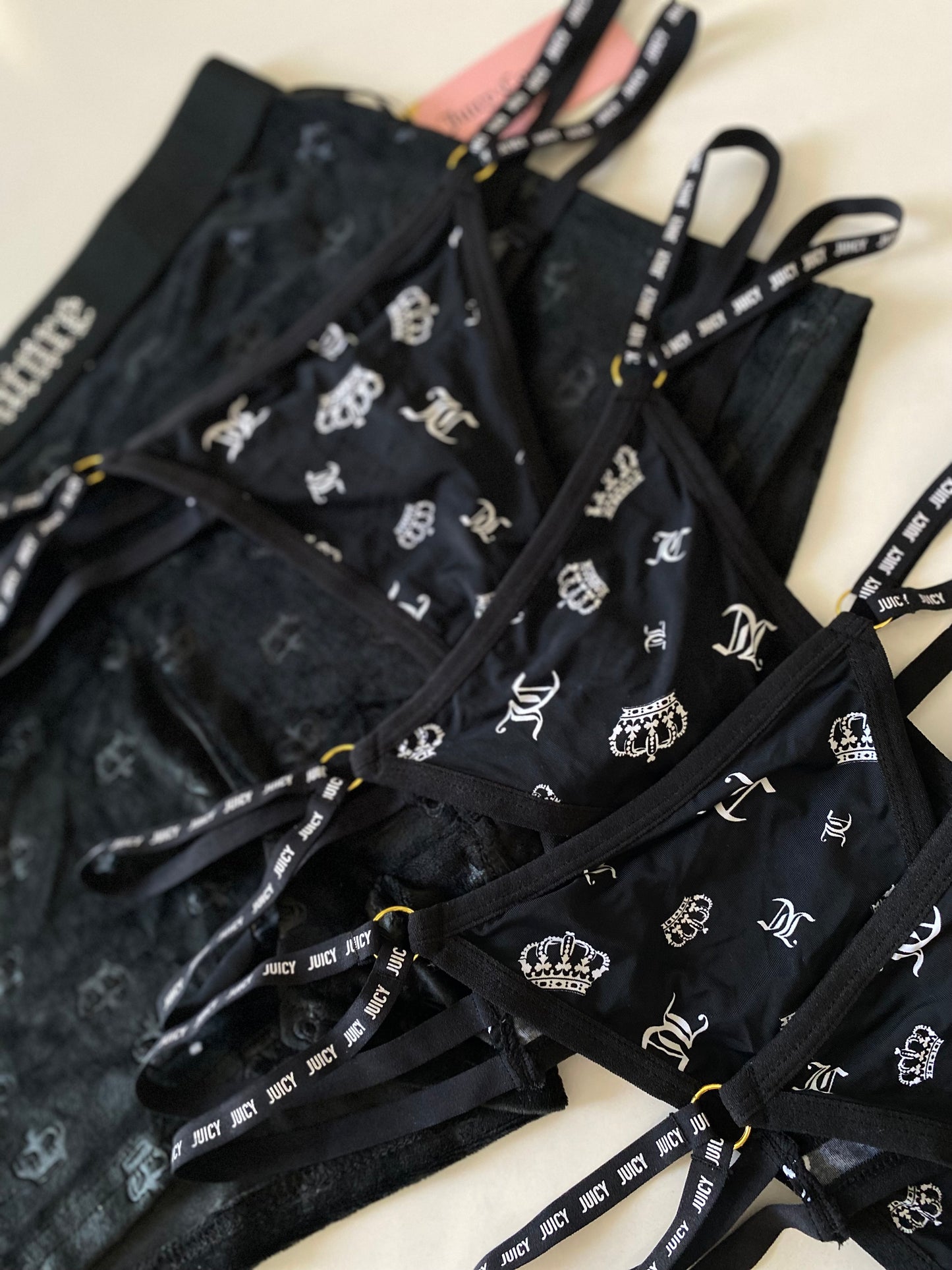 Juicy couture crown print