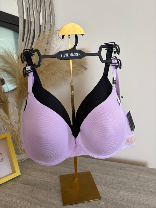 Steve madden pack of 2 ribbed bras