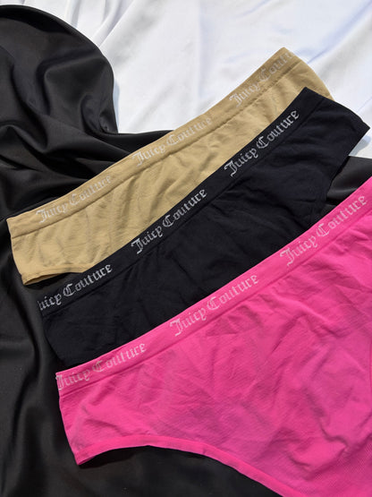 Juicy couture pack of 3 thongs | XL