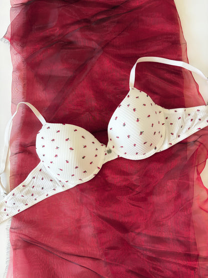 Lucky brand cotton ribbed bra
