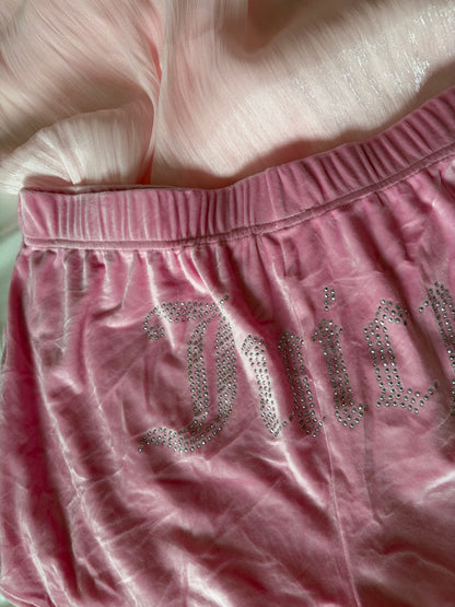 Juicy couture velvet short | XL