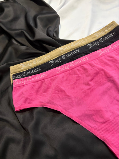 Juicy couture pack of 3 thongs | XL