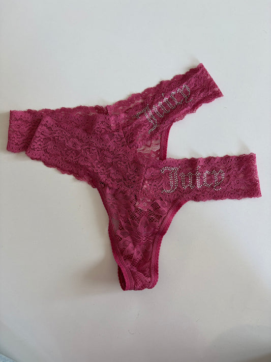 Juicy couture thongs | s