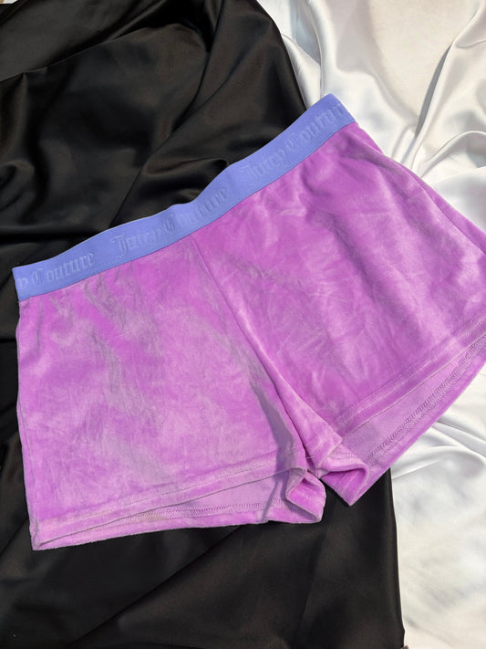 Juicy couture velvet short | L
