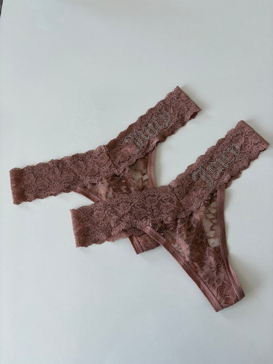 Juicy couture lace thong | M