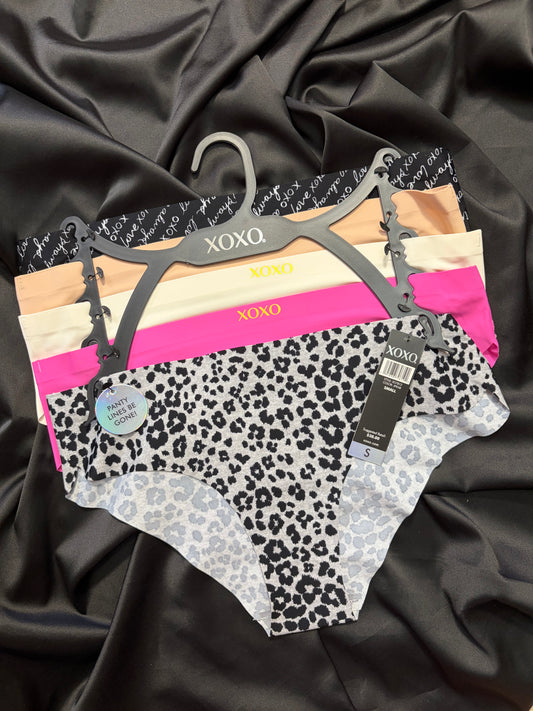 XOXO pack of 5 no show panties