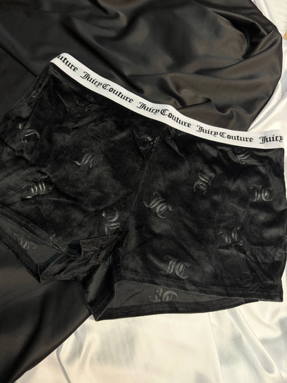 Juicy couture velvet short | XL