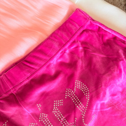 Juicy couture velvet short| L