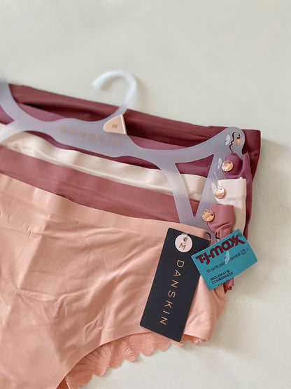 Danskin pack of 5 no show panties