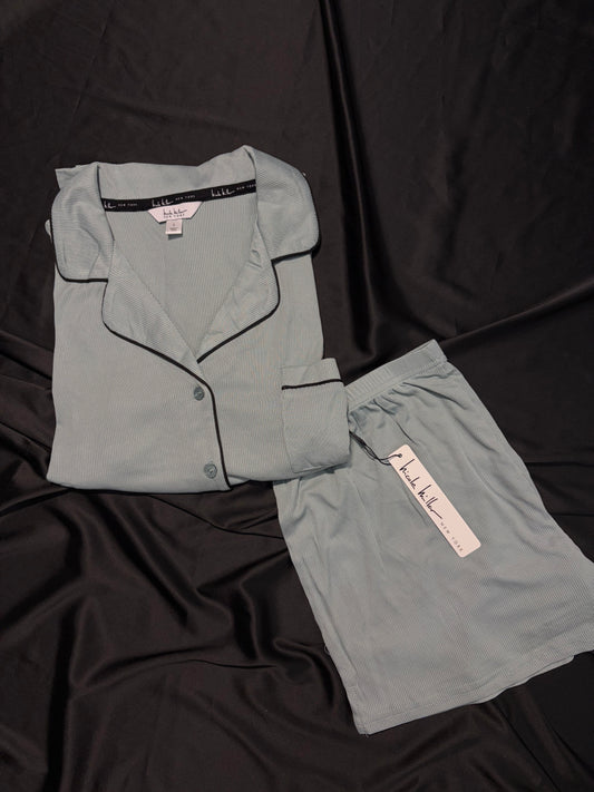 Nicole miller cotton PJ set | L