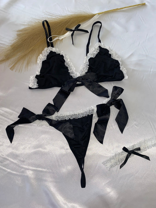 4 pc lingerie set