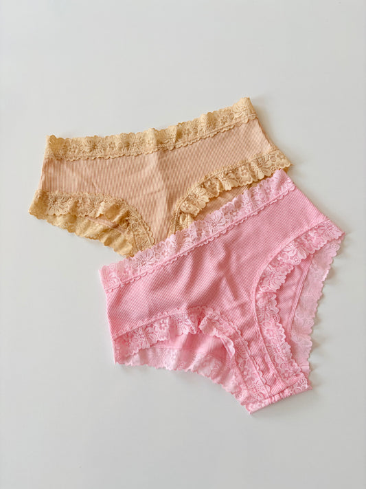 Lovest set of 2 cotton panties