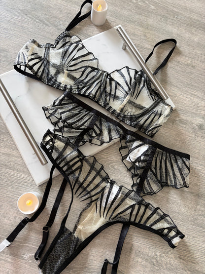 3 pc lingerie set