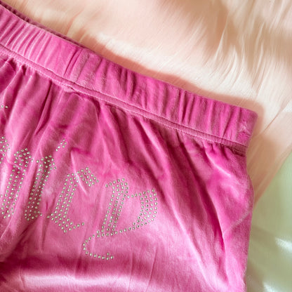 Juicy couture velvet short | XL