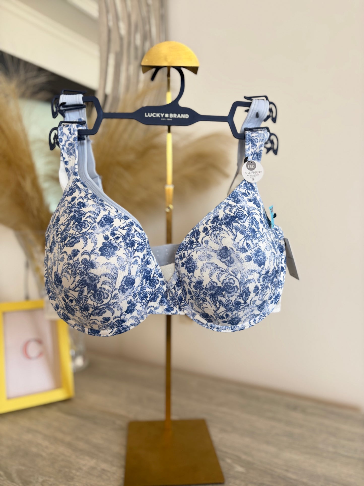 Lucky brand pack of 2 full figure cotton bras | 38/85 D