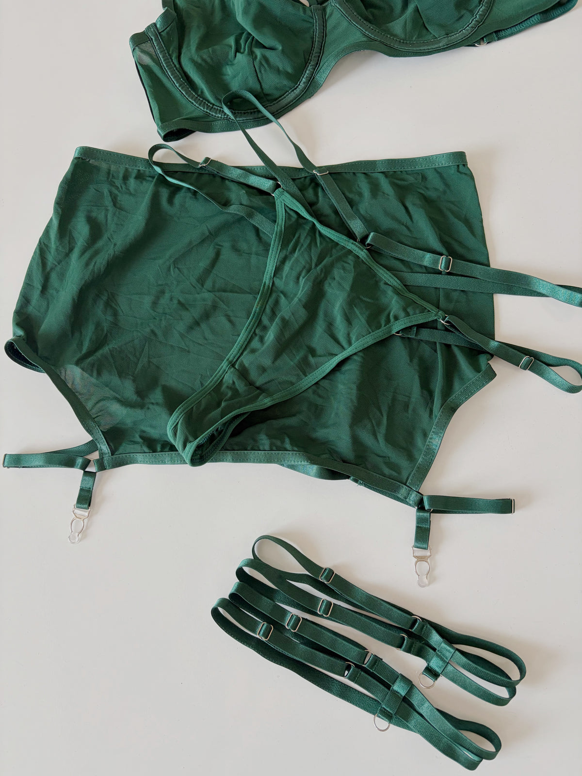 Jade kiss 4 pc lingerie set