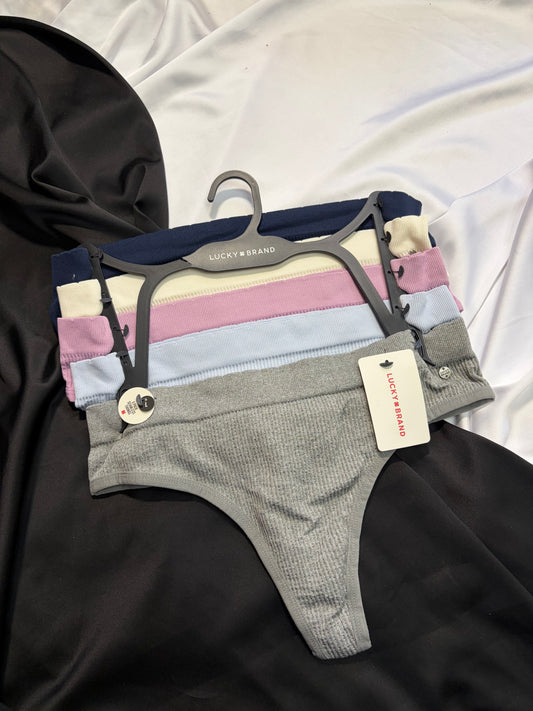 Lucky brand pack of 5 thongs