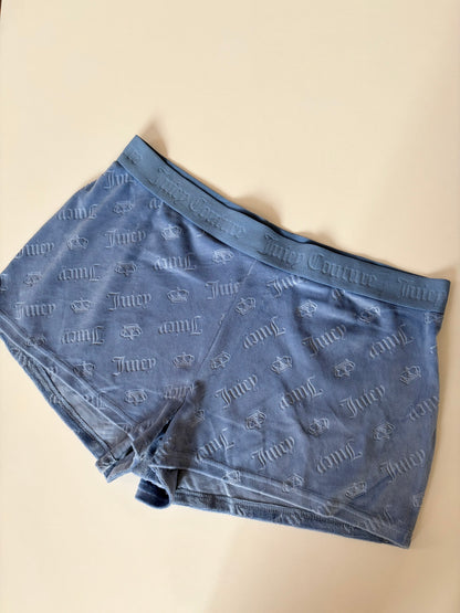 Juicy couture velvet shorts | L