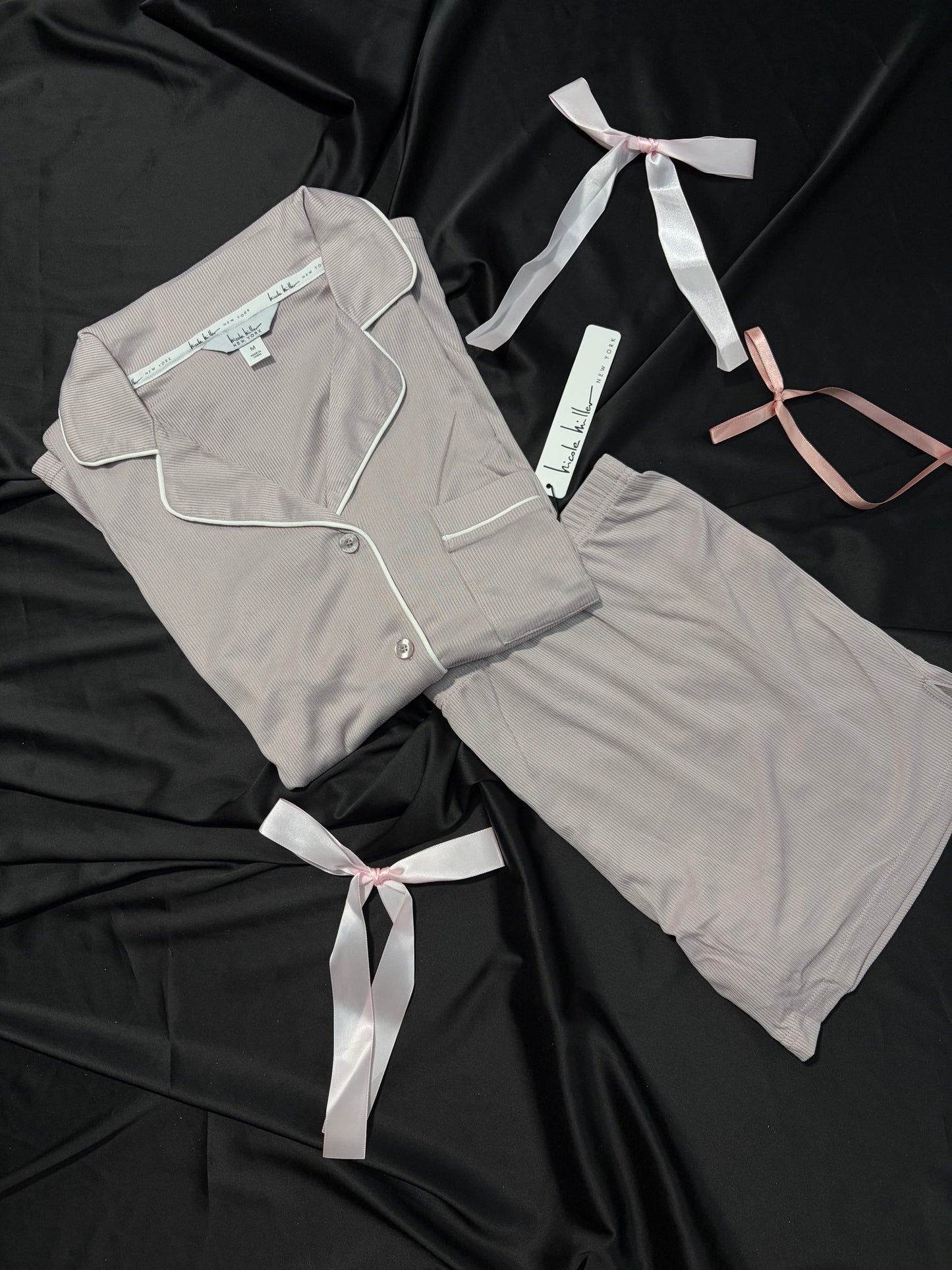 Nicole miller super soft PJ set | M