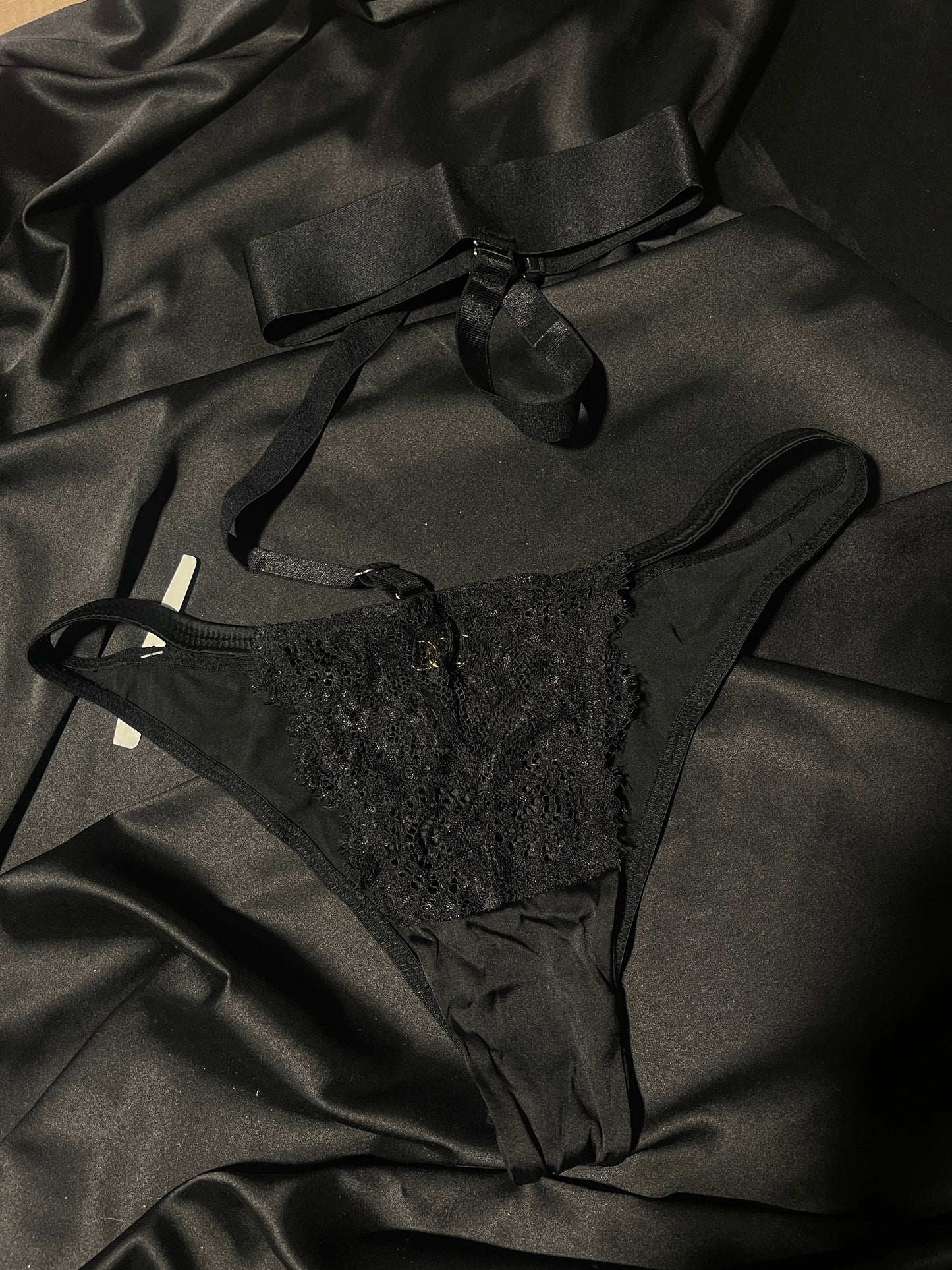 Fashion nova special panty with a neck piece | S