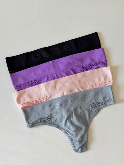 Bebe thongs per pc