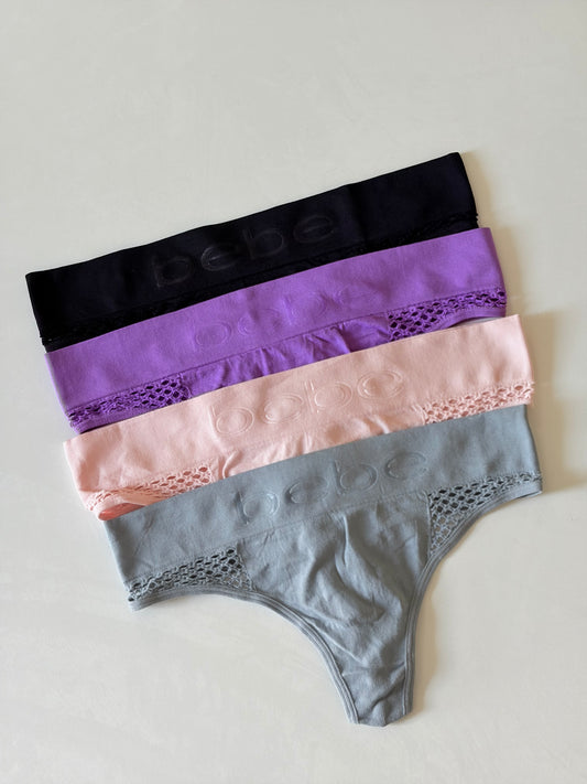 Bebe thongs per pc