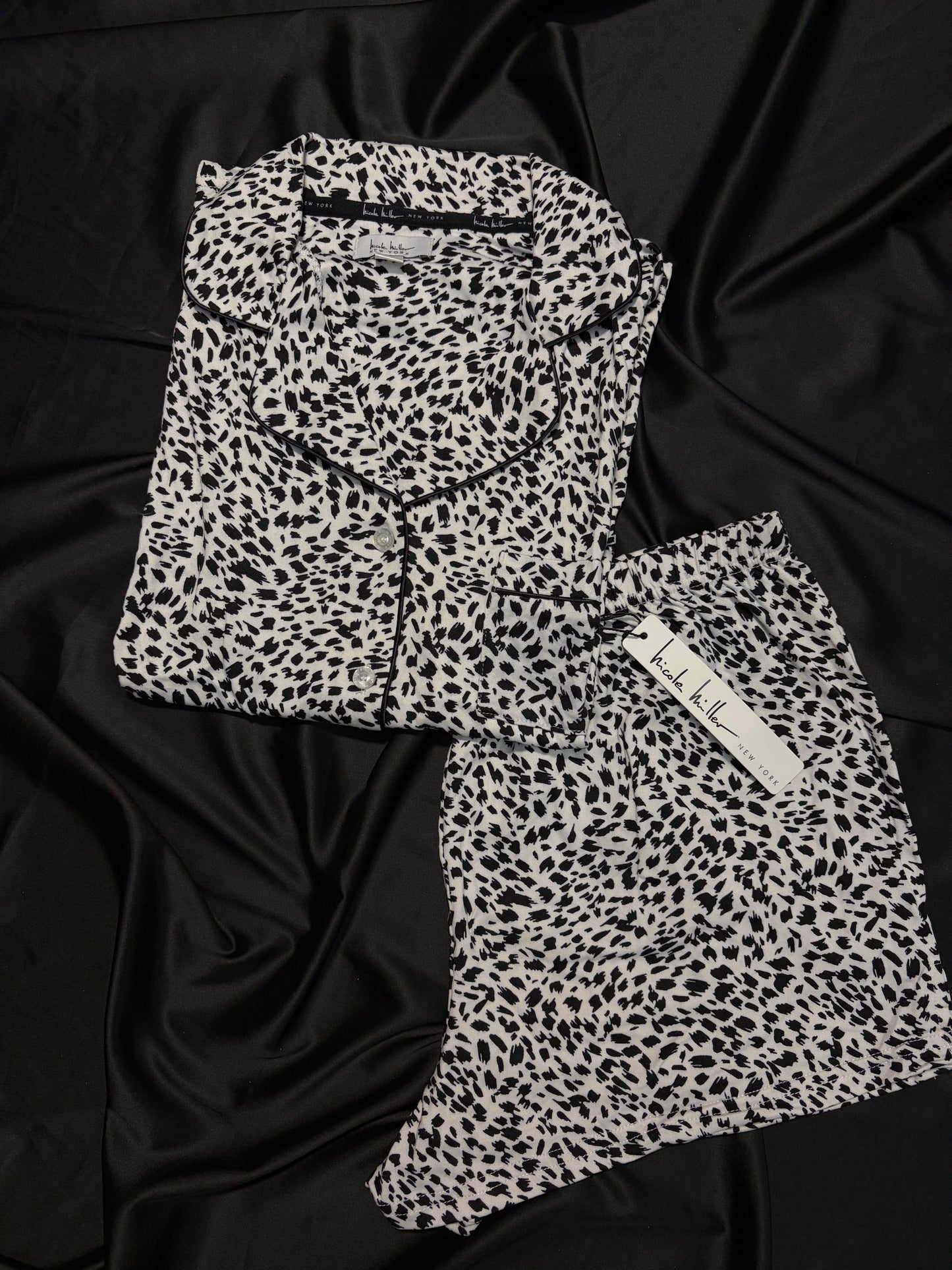 Nicole miller cotton PJ set | M