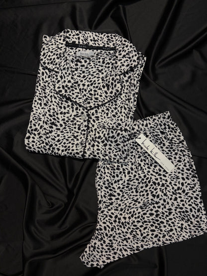 Nicole miller cotton PJ set | M