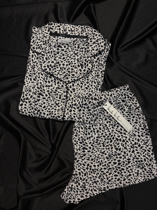 Nicole miller cotton PJ set | M