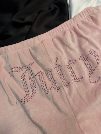 Juicy couture velvet short | XL