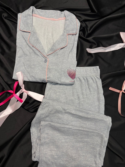 Life is good cotton PJ set | L