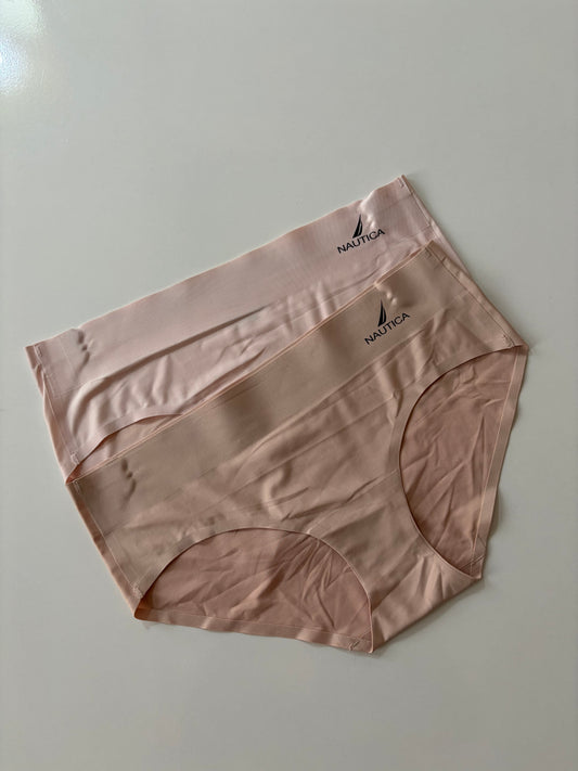 Nautica set of 2 laser cut panties | S
