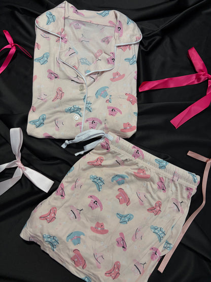 Cozy couture cotton PJ set | M & L