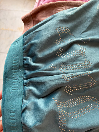 Juicy couture velvet shorts | L