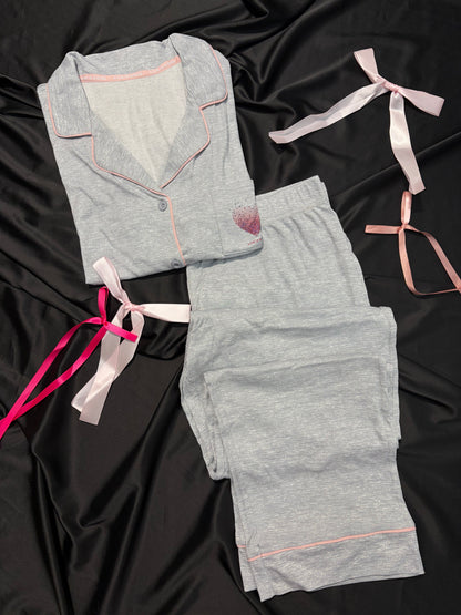 Life is good cotton PJ set | L