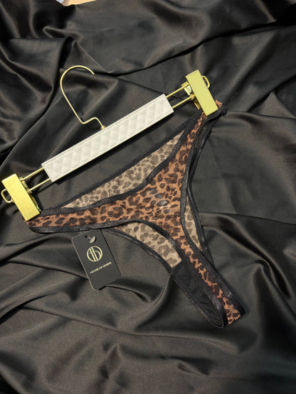 Special leopard sexy thong